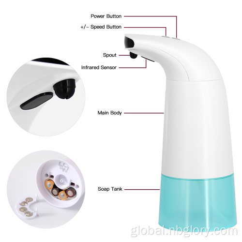 Foam Hand Soap Dispenser Kitchen Toilet Automatic Infrared Soap Dispenser Foam Hand Soap Dispenser Kitchen Toilet Auto Touchless Hand Free Soap Dispenser Manufactory